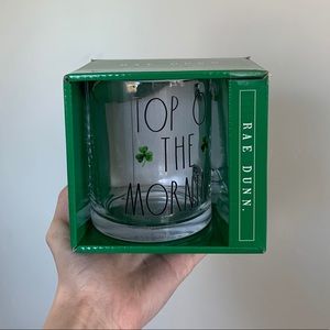 Rae Dunn Top O’ The Morning Glass Mug